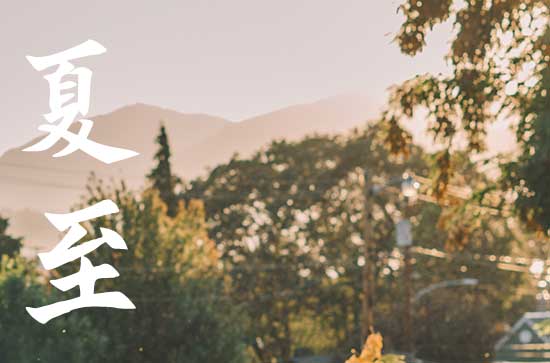 写夏至的最佳古诗