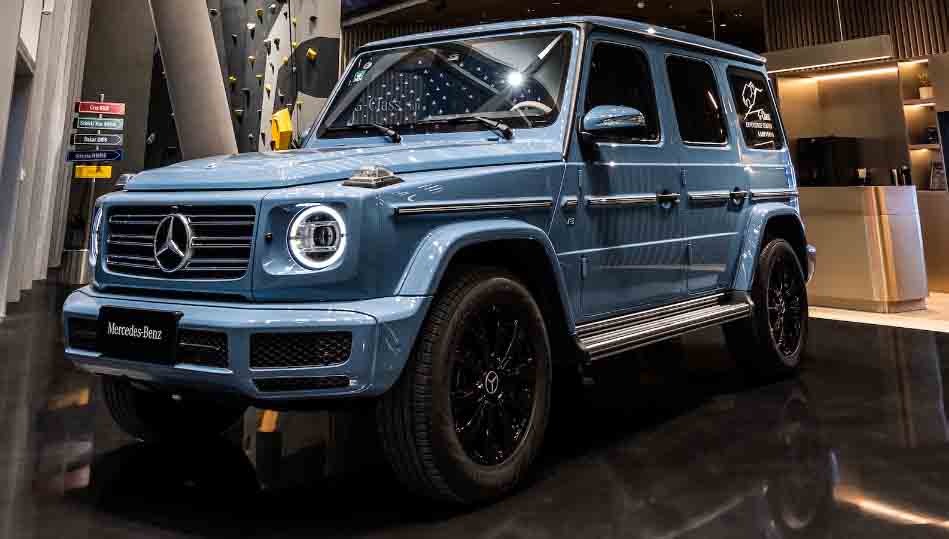 大g排气管在侧面是哪款 奔驰g500是大g还是小g