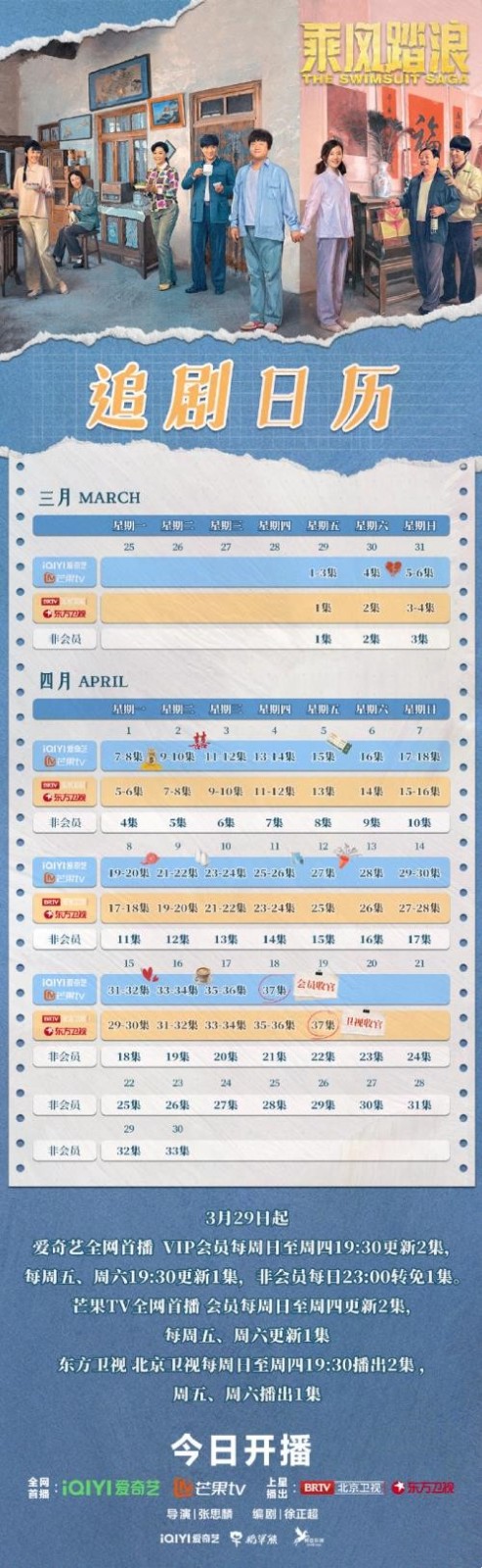 电视剧《乘风踏浪》更新时间及追剧日历表 《乘风踏浪》剧情介绍