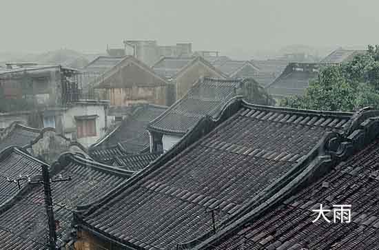 8月20日阳江会下雨 今日大雨转中雨温度31℃~25℃
